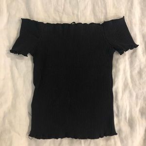 Zara off the shoulder top